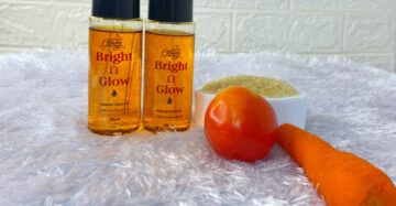 Bright and glow oil